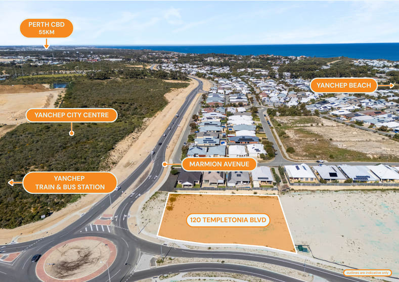 Development / Land commercial property for sale at 120 Templetonia Boulevard Yanchep WA 6035 Development / Land commercial property for sale at 120 Templetonia Boulevard Yanchep WA 6035