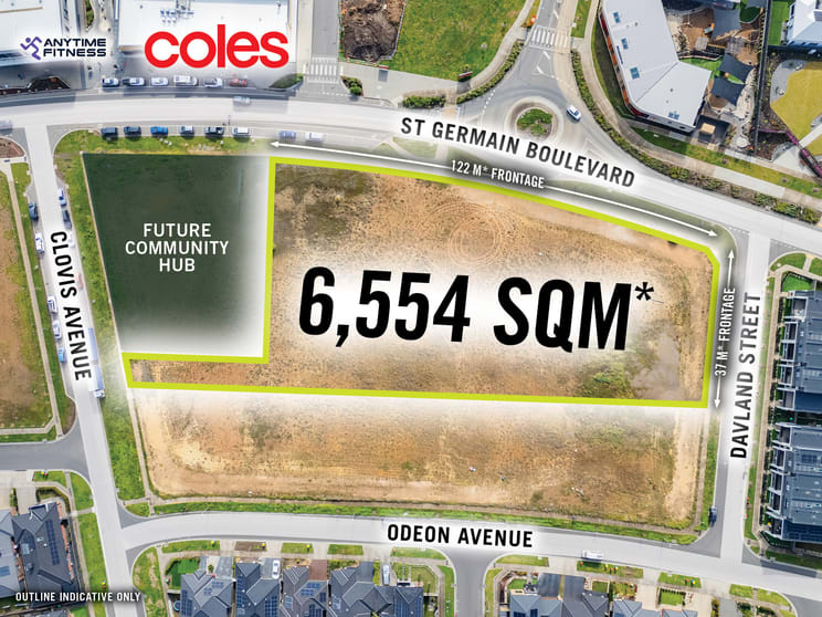 Development / Land commercial property for sale at 50S St Germain Boulevard Clyde North VIC 3978