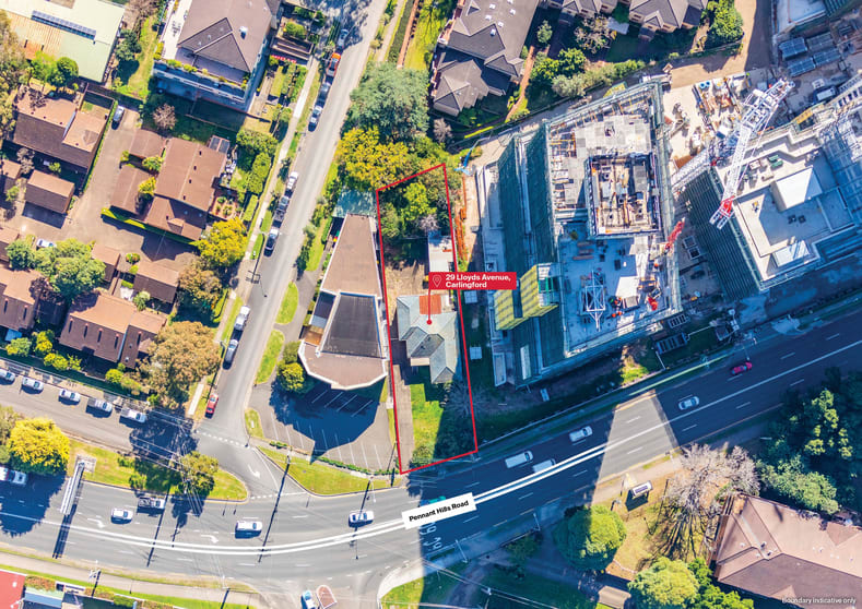 Development / Land commercial property for sale at 29 Lloyds Avenue Carlingford NSW 2118
