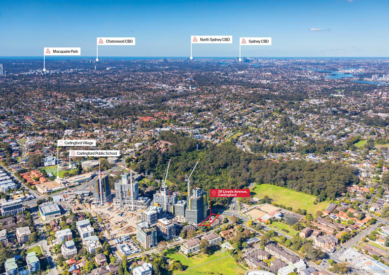 Development / Land commercial property for sale at 29 Lloyds Avenue Carlingford NSW 2118