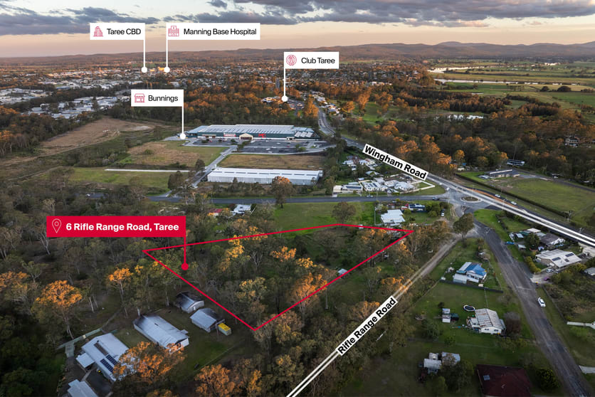 Development / Land commercial property for sale at 6 Rifle Range Road Taree NSW 2430