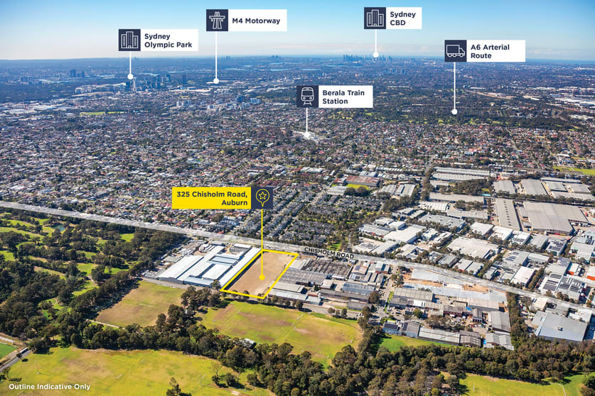 Factory, Warehouse & Industrial commercial property for sale at 325 Chisholm Road Auburn NSW 2144 Factory, Warehouse & Industrial commercial property for sale at 325 Chisholm Road Auburn NSW 2144