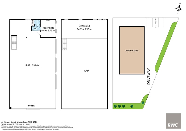 Offices commercial property sold at 61 Harper Street Molendinar QLD 4214
