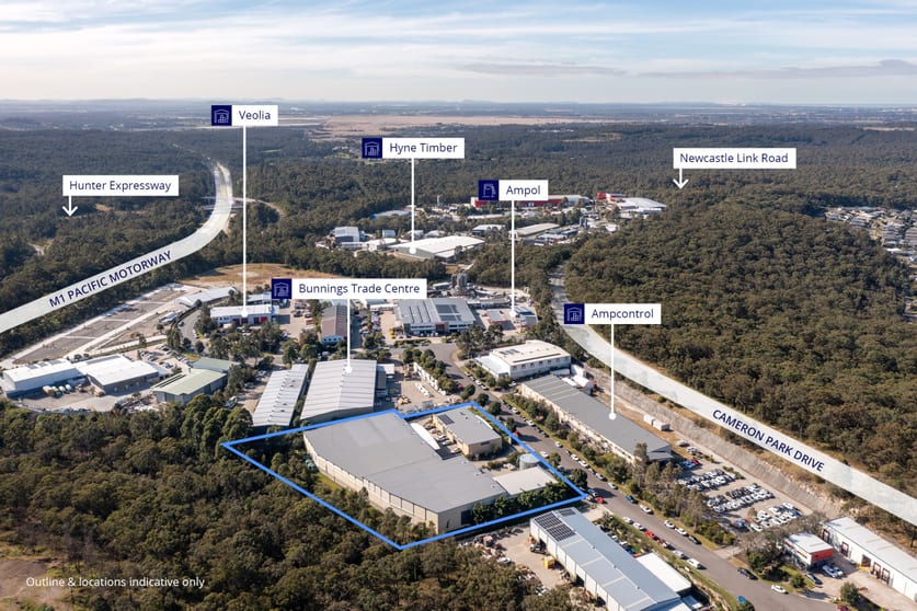 Factory, Warehouse & Industrial commercial property for sale at 6-8 Billbrooke Close Cameron Park NSW 2285