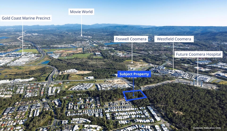 Development / Land commercial property for sale at Proposed Lot 1 on 54 George Alexander Way Coomera QLD 4209