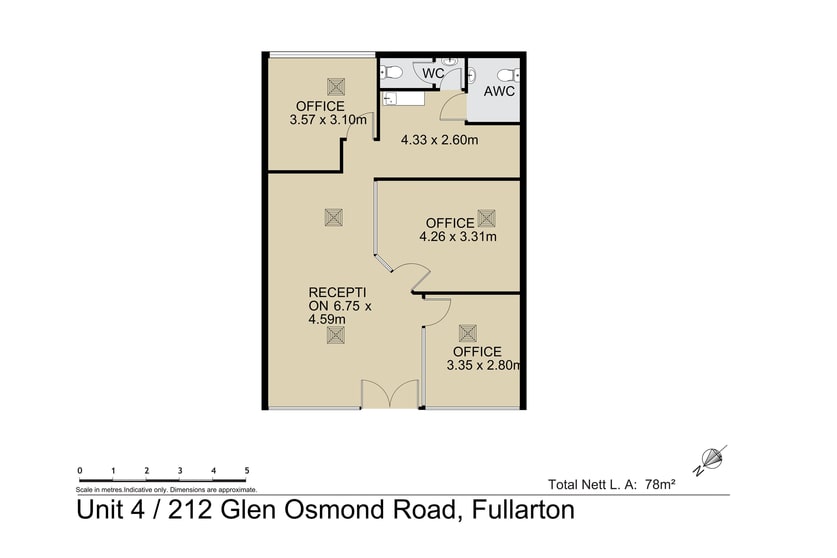 Offices commercial property for sale at Units 1 & 4/212 Glen Osmond Road Fullarton SA 5063