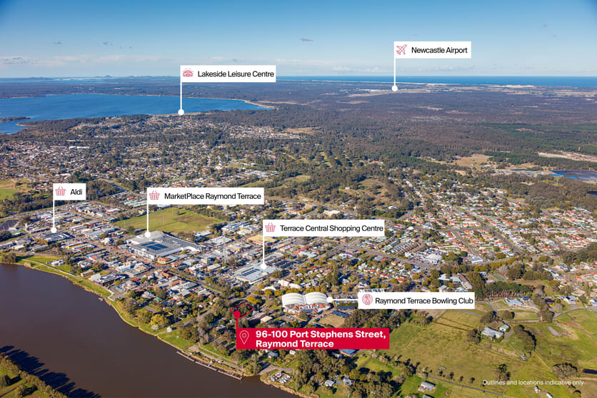 Development / Land commercial property for sale at 96-100 Port Stephens Street Raymond Terrace NSW 2324