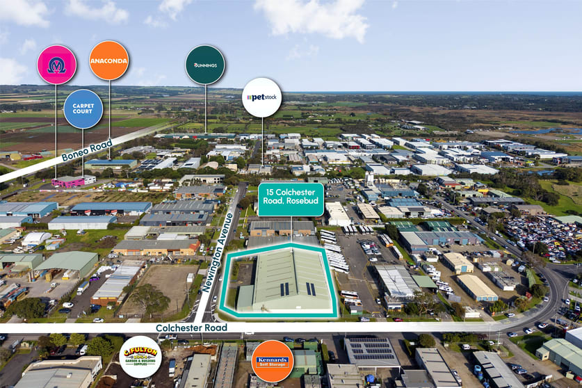 Factory, Warehouse & Industrial commercial property for sale at 15 Colchester Road Rosebud VIC 3939