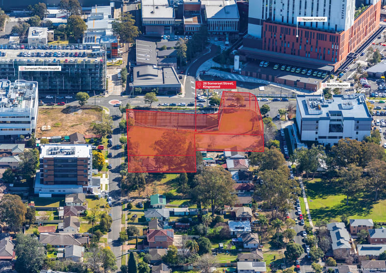 Development / Land commercial property for sale at Land/38-40 Orth Str, 1-5 Hargrave St & 26 Somerset St Kingswood NSW 2747