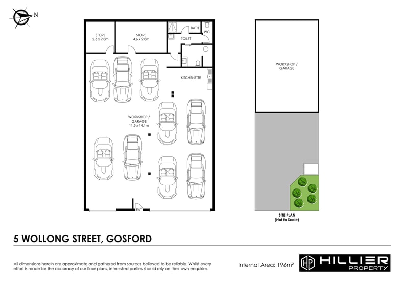 Factory, Warehouse & Industrial commercial property for sale at 5 Wollong Street Gosford NSW 2250