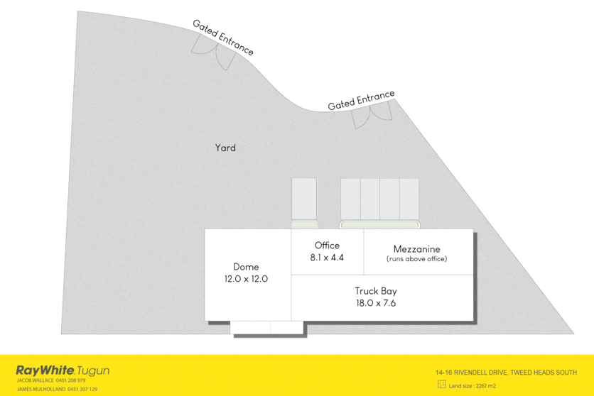 Factory, Warehouse & Industrial commercial property for sale at 14-16 Rivendell Drive Tweed Heads South NSW 2486 Factory, Warehouse & Industrial commercial property for sale at 14-16 Rivendell Drive Tweed Heads South NSW 2486