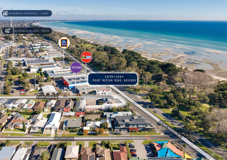 Shop & Retail commercial property for sale at 1239-1241 Point Nepean Road Rosebud VIC 3939 Shop & Retail commercial property for sale at 1239-1241 Point Nepean Road Rosebud VIC 3939