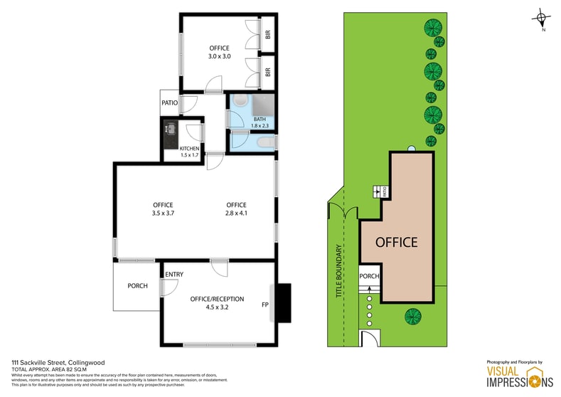 Offices commercial property sold at 107-109 & 111 Sackville Street Collingwood VIC 3066