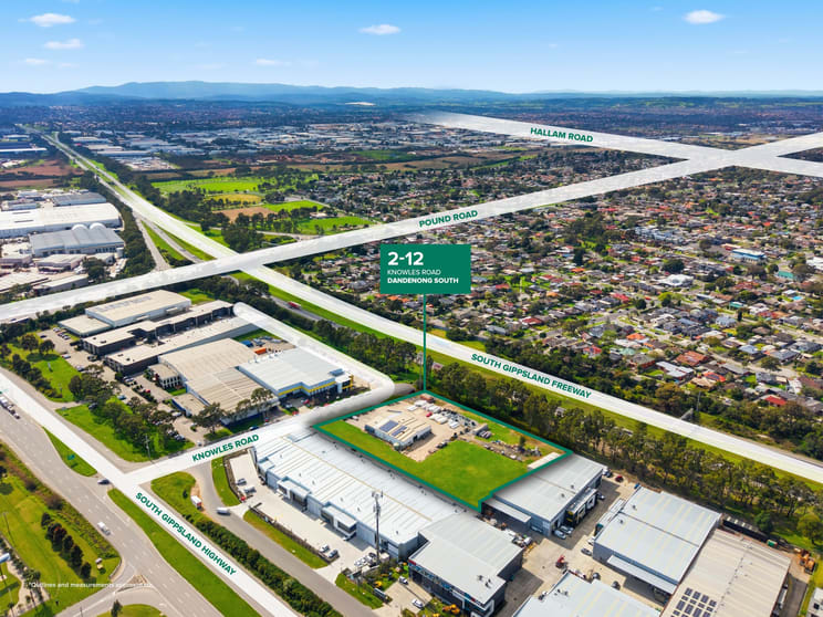 Factory, Warehouse & Industrial commercial property for sale at 2-12 Knowles Road Dandenong South VIC 3175