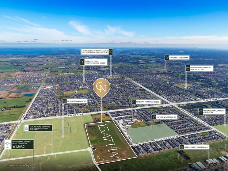 Development / Land commercial property for sale at 80s Plymouth Boulevard Clyde North VIC 3978 Development / Land commercial property for sale at 80s Plymouth Boulevard Clyde North VIC 3978