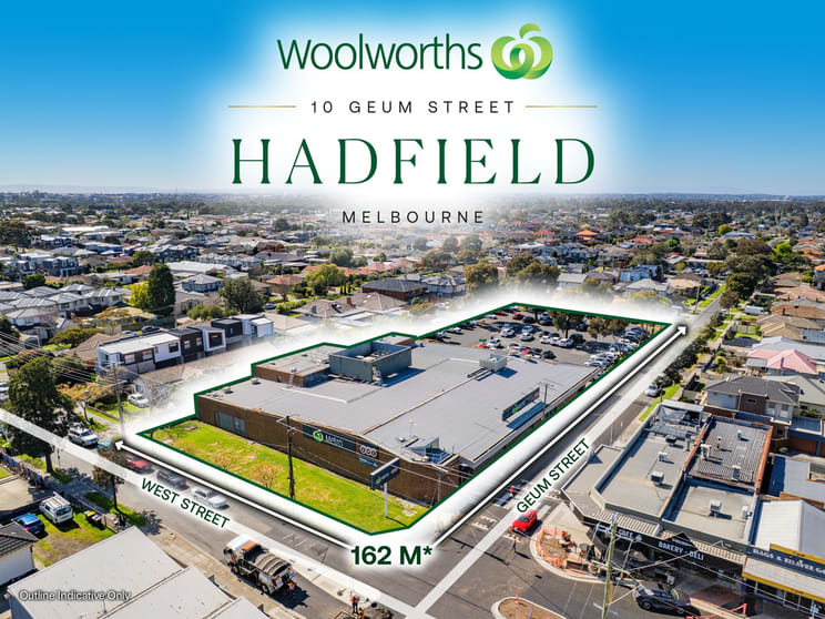 Shop & Retail commercial property for sale at Woolworths, 10-20 Geum Street Hadfield VIC 3046 Shop & Retail commercial property for sale at Woolworths, 10-20 Geum Street Hadfield VIC 3046