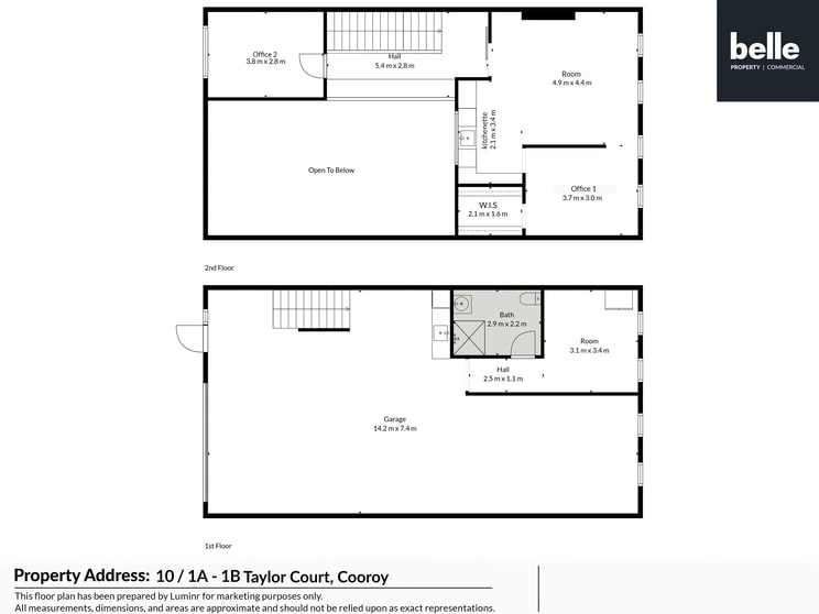 Factory, Warehouse & Industrial commercial property for sale at 1a-1b Taylor Court Cooroy QLD 4563 Factory, Warehouse & Industrial commercial property for sale at 1a-1b Taylor Court Cooroy QLD 4563