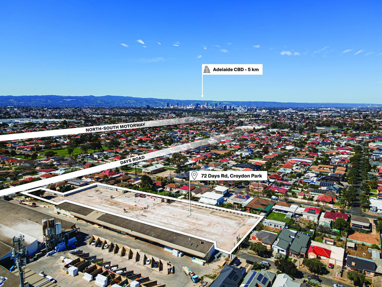 Development / Land commercial property for sale at Whole property/72 Days Road Croydon Park SA 5008
