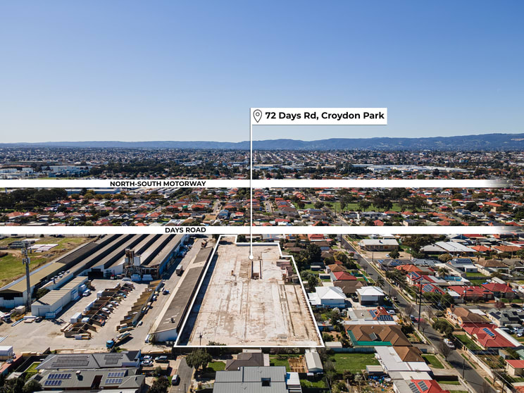Development / Land commercial property for sale at Whole property/72 Days Road Croydon Park SA 5008