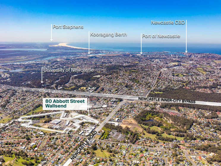 Factory, Warehouse & Industrial commercial property for sale at 80 Abbott Street Wallsend NSW 2287 Factory, Warehouse & Industrial commercial property for sale at 80 Abbott Street Wallsend NSW 2287