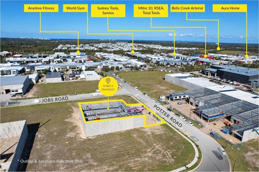 Development / Land commercial property for lease at 8 Potter Road Baringa QLD 4551