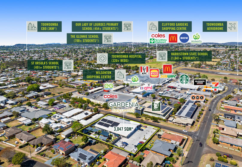 Medical / Consulting commercial property for sale at Gardenia Early Learning, 9 Kirra Street Wilsonton QLD 4350 Medical / Consulting commercial property for sale at Gardenia Early Learning, 9 Kirra Street Wilsonton QLD 4350