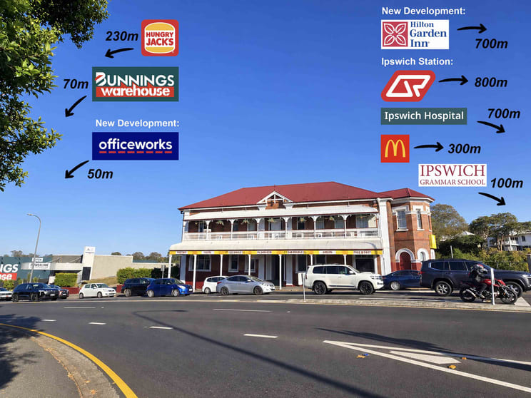 Hotel, Motel, Pub & Leisure commercial property for sale at 277 & 277A Brisbane Street West Ipswich QLD 4305