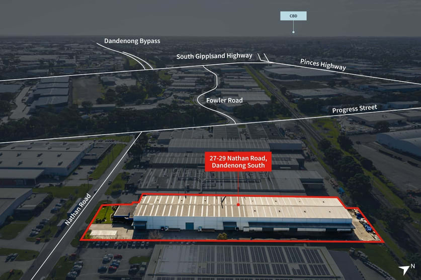Factory, Warehouse & Industrial commercial property for sale at 27-29 Nathan Road Dandenong South VIC 3175