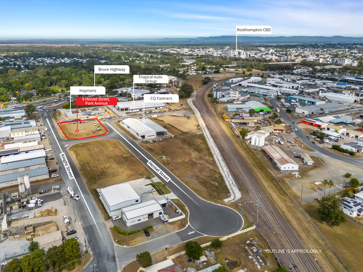 Development / Land commercial property for sale at WHOLE OF PROPERTY/9 Hensel Street Park Avenue QLD 4701 Development / Land commercial property for sale at WHOLE OF PROPERTY/9 Hensel Street Park Avenue QLD 4701