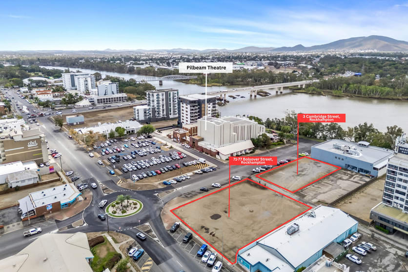 Development / Land commercial property for sale at Whole of Property/71-77 Bolsover Street & 3 Cambridge St Rockhampton City QLD 4700 Development / Land commercial property for sale at Whole of Property/71-77 Bolsover Street & 3 Cambridge St Rockhampton City QLD 4700