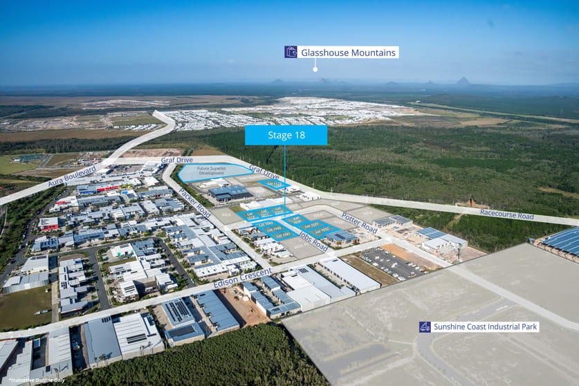 Development / Land commercial property for sale at Stage 18 Aura Business Park Baringa QLD 4551 Development / Land commercial property for sale at Stage 18 Aura Business Park Baringa QLD 4551