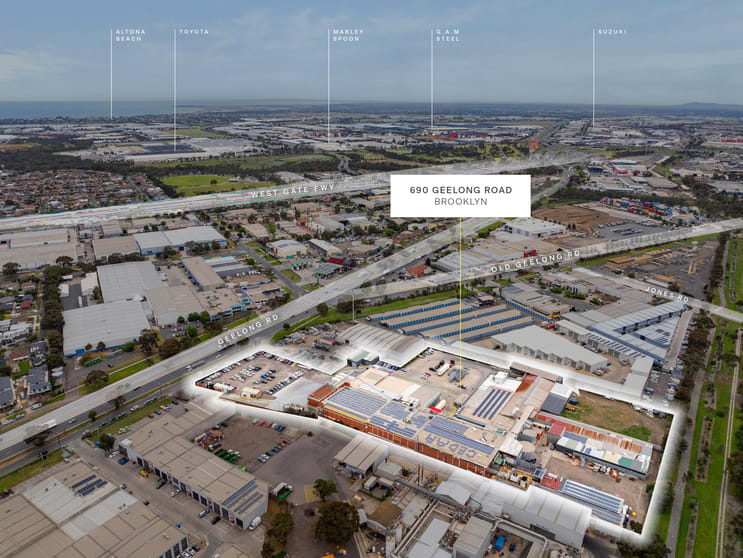 Factory, Warehouse & Industrial commercial property for sale at 690 Geelong Road Brooklyn VIC 3012
