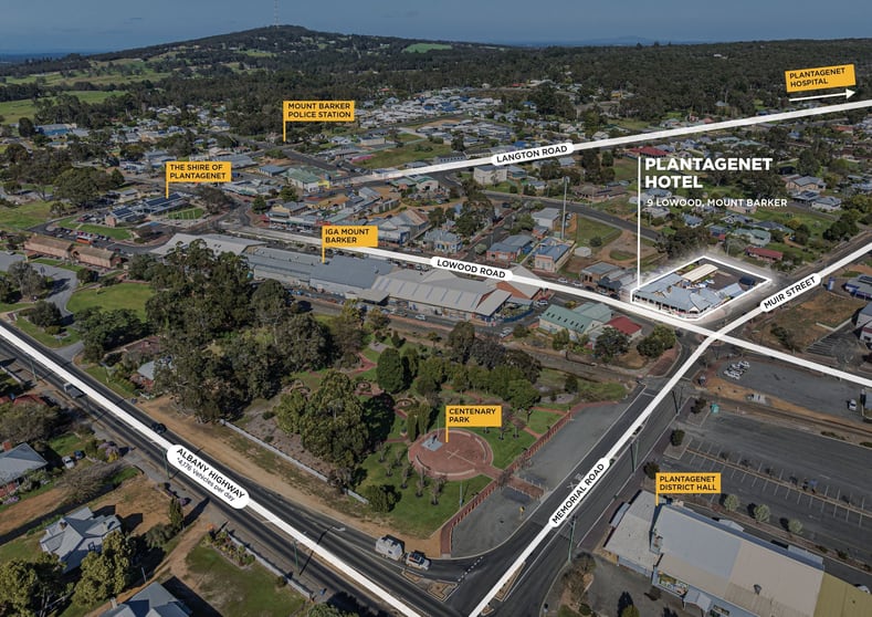 Hotel, Motel, Pub & Leisure commercial property for sale at 9 Lowood Road Mount Barker WA 6324 Hotel, Motel, Pub & Leisure commercial property for sale at 9 Lowood Road Mount Barker WA 6324