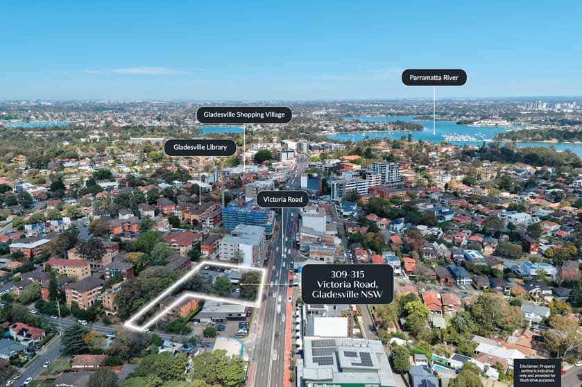 Development / Land commercial property for sale at 309-315 Victoria Road Gladesville NSW 2111 Development / Land commercial property for sale at 309-315 Victoria Road Gladesville NSW 2111