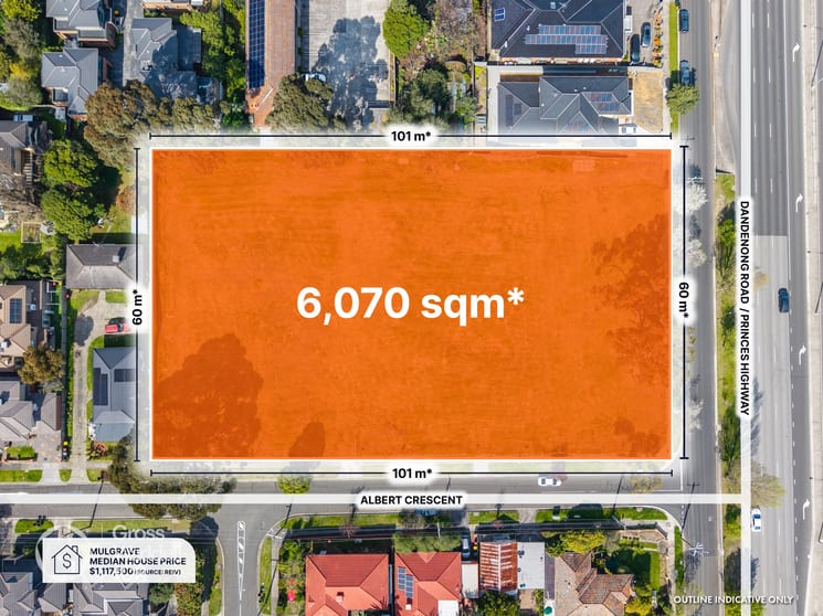 Development / Land commercial property for sale at 2263-2267 Dandenong Road Mulgrave VIC 3170