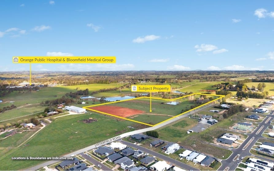 Development / Land commercial property for sale at 157 Lysterfield Road Orange NSW 2800