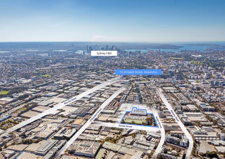 Factory, Warehouse & Industrial commercial property for sale at 10-24 Ralph Street Alexandria NSW 2015 Factory, Warehouse & Industrial commercial property for sale at 10-24 Ralph Street Alexandria NSW 2015