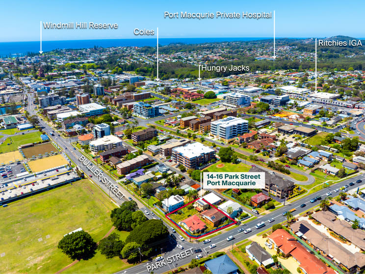 Development / Land commercial property for sale at 14-16 Park Street Port Macquarie NSW 2444 Development / Land commercial property for sale at 14-16 Park Street Port Macquarie NSW 2444