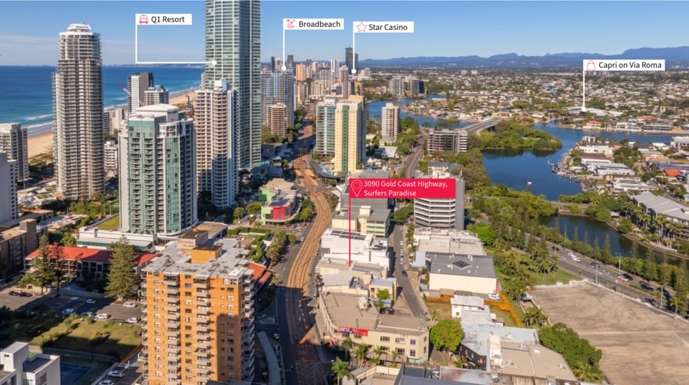 Shop & Retail commercial property for sale at 3090 & 3094 Gold Coast Highway Surfers Paradise QLD 4217 Shop & Retail commercial property for sale at 3090 & 3094 Gold Coast Highway Surfers Paradise QLD 4217