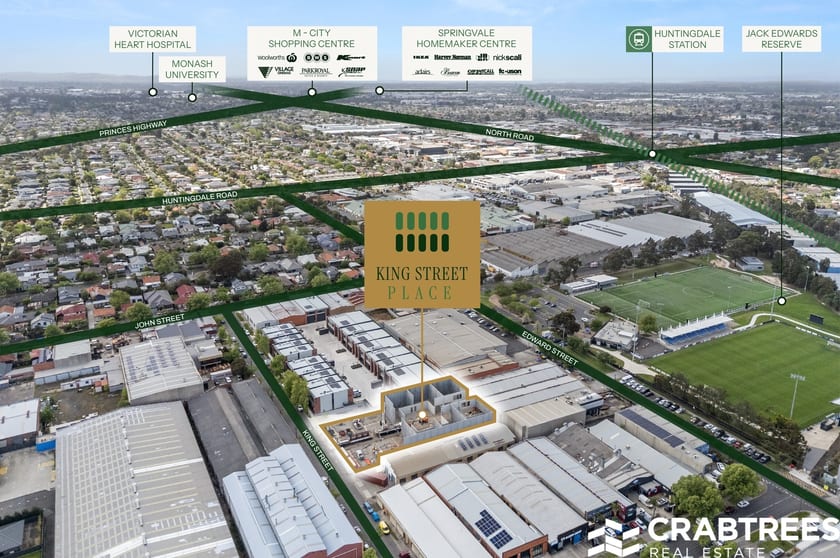 Factory, Warehouse & Industrial commercial property for sale at 1-10/4 King Street Oakleigh VIC 3166 Factory, Warehouse & Industrial commercial property for sale at 1-10/4 King Street Oakleigh VIC 3166