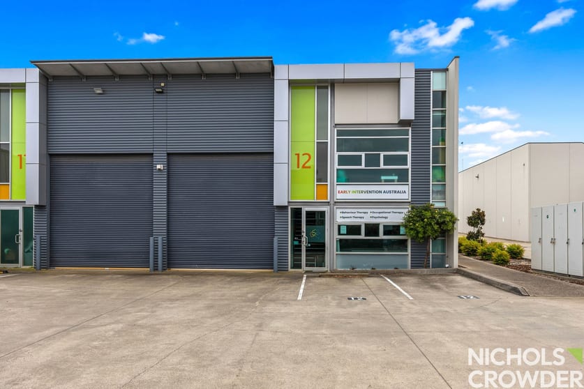 Factory, Warehouse & Industrial commercial property for sale at Unit 12/109 Tulip Street Cheltenham VIC 3192