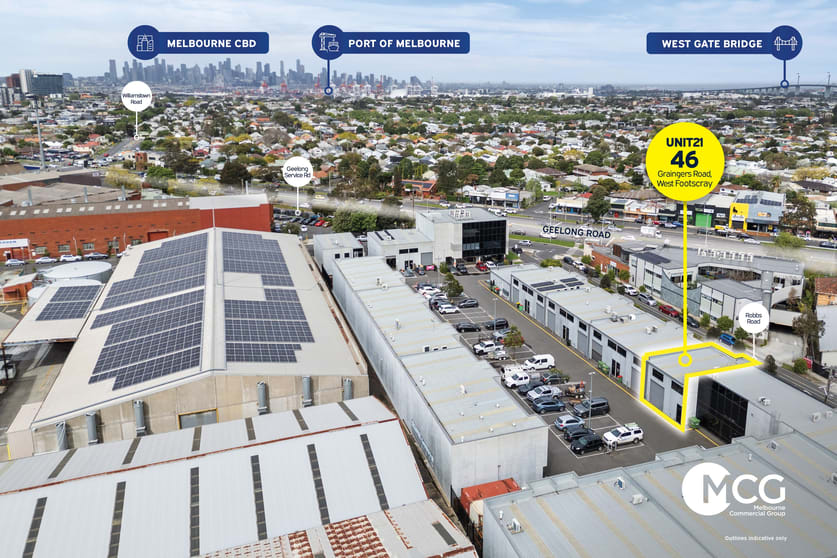 Factory, Warehouse & Industrial commercial property for sale at Unit 21, 46 Graingers Road West Footscray VIC 3012