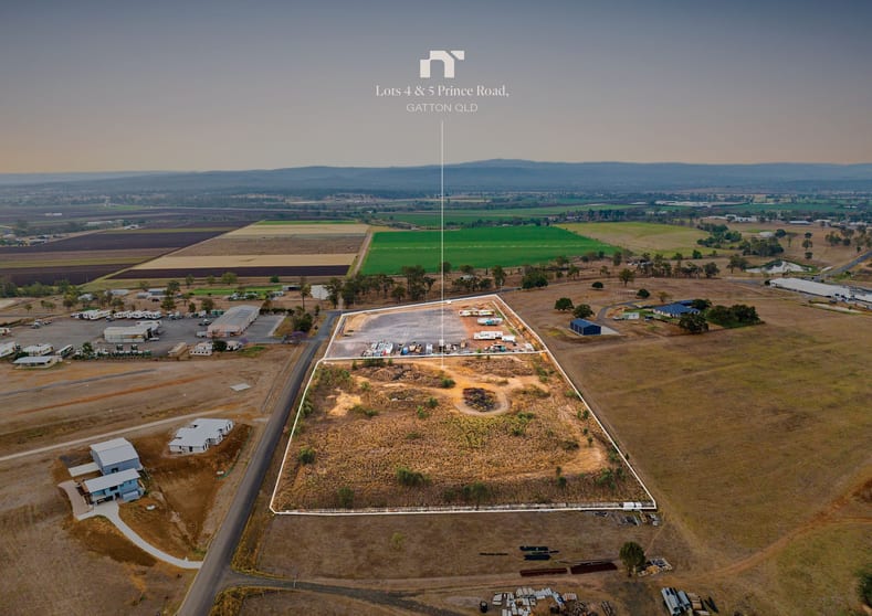 Other commercial property for sale at Lots 4-5 Prince Road Gatton QLD 4343 Other commercial property for sale at Lots 4-5 Prince Road Gatton QLD 4343