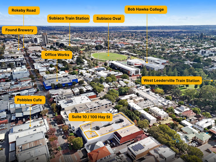 Offices commercial property for sale at Suite 10/100 Hay Street Subiaco WA 6008 Offices commercial property for sale at Suite 10/100 Hay Street Subiaco WA 6008