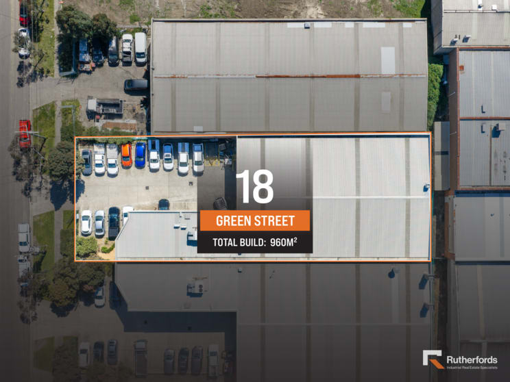 Factory, Warehouse & Industrial commercial property for sale at 18 Green Street Thomastown VIC 3074