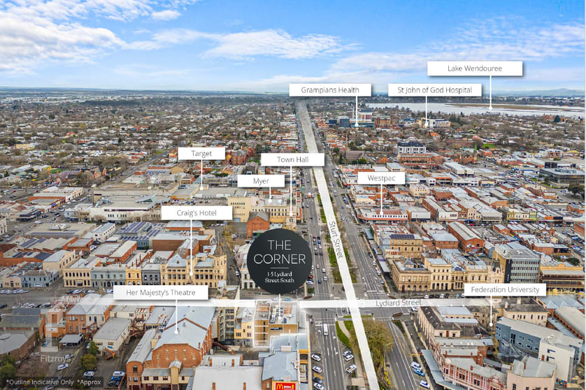 Shop & Retail commercial property for sale at 1-5 Lydiard Street South Ballarat Central VIC 3350