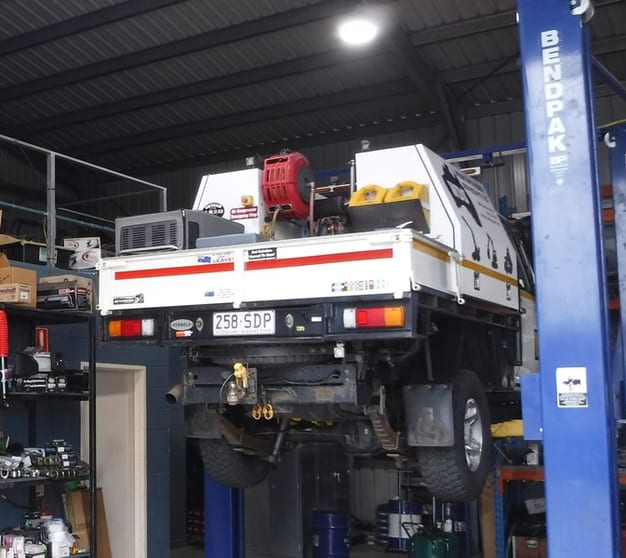 Automotive & mechanical workshop in a boom mining area. Automotive & mechanical workshop in a boom mining area.