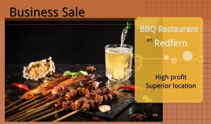 BBQ Restaurant in Redfern for Sale BBQ Restaurant in Redfern for Sale