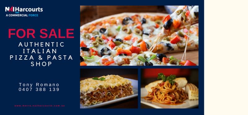 Authentic Italian Pizza & Pasta Shop For Sale