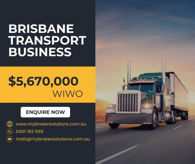 HUGE PRICE DROP!! Transport Business Back On The Market!